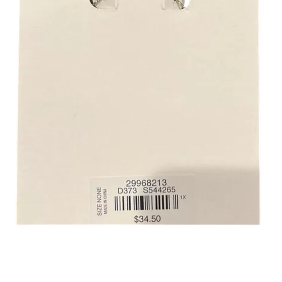 LOFT Red Tassel Earrings - Picture 2 of 2